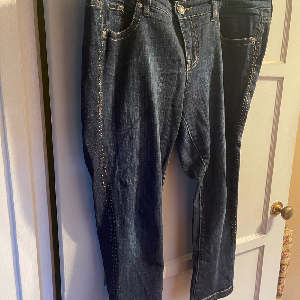 Torrid side studded pants